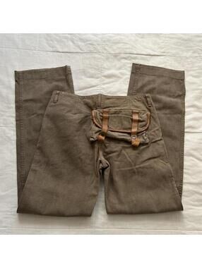 Vintage Olive Utility Pants Pouch Gorpcore Archive From Japan